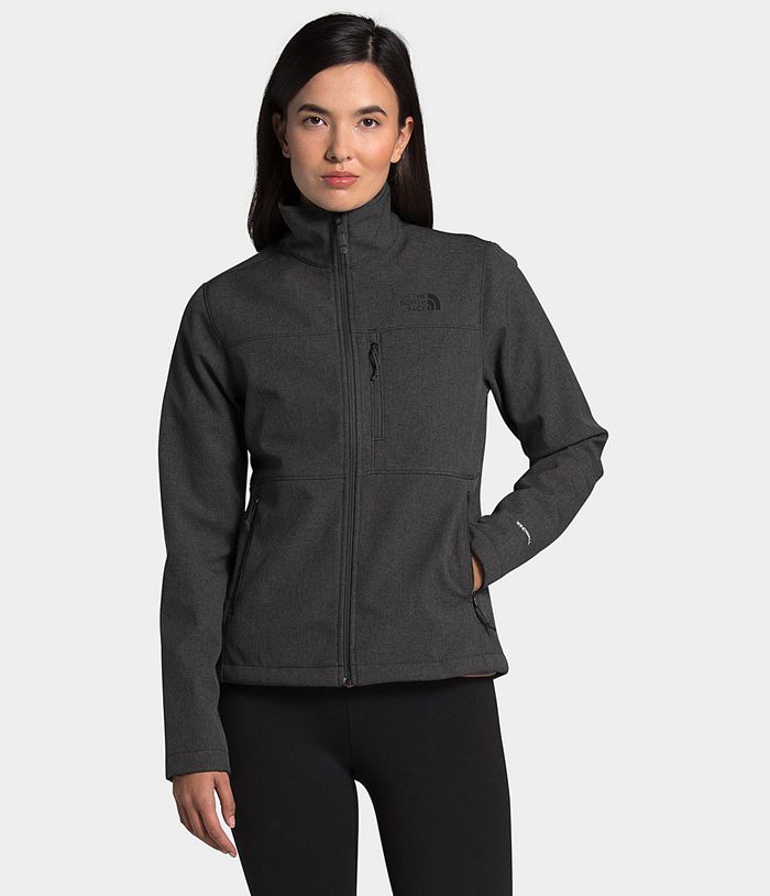 Chaqueta Softshell The North Face Mujer Gris Oscuro Apex Bionic 19548OPCE